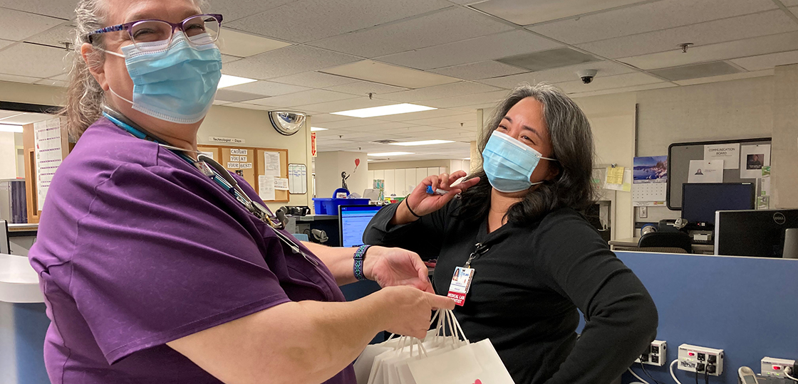 St. Luke’s nurse finds a way to give back to nonclinical teams in time ...